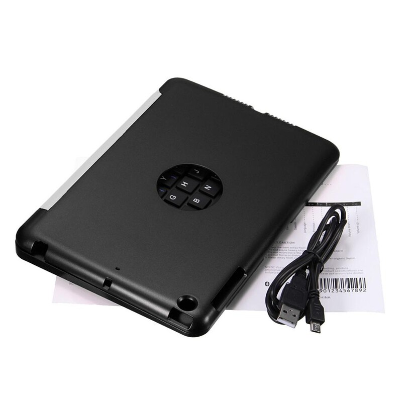 Κάλυμμα πληκτρολογίου Bluetooth για το Apple Νέο Ipad mini1 2 3 Γενιάς ασύρματο κάλυμμα πληκτρολογίου Bluetooth για το Ipad mini1 mini2 mini3