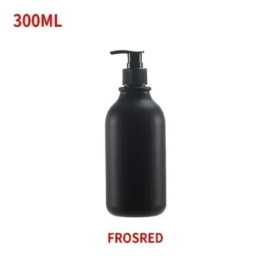 Dávkovač mydla 300/500 ml do kúpeľne, veľkokapacitná fľaša so šampónom a sprchovým gélom, doplniteľná nádoba na tekuté mydlo