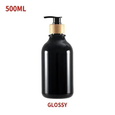 Dávkovač mydla 300/500 ml do kúpeľne, veľkokapacitná fľaša so šampónom a sprchovým gélom, doplniteľná nádoba na tekuté mydlo