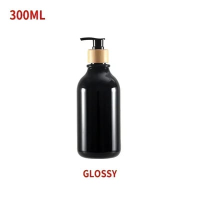 Dávkovač mydla 300/500 ml do kúpeľne, veľkokapacitná fľaša so šampónom a sprchovým gélom, doplniteľná nádoba na tekuté mydlo