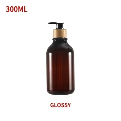 Dávkovač mydla 300/500 ml do kúpeľne, veľkokapacitná fľaša so šampónom a sprchovým gélom, doplniteľná nádoba na tekuté mydlo