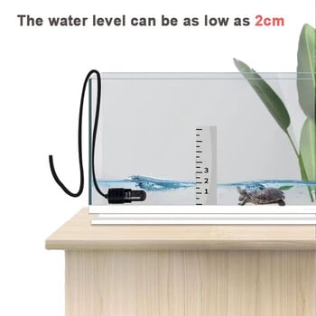 Καλάμι θέρμανσης Mini Aquarium Fish Tank Aquarium Heater Υποβρύχιος θερμοστάτης 18-34°C Ρυθμιζόμενη θερμοκρασία Φόρτιση USB