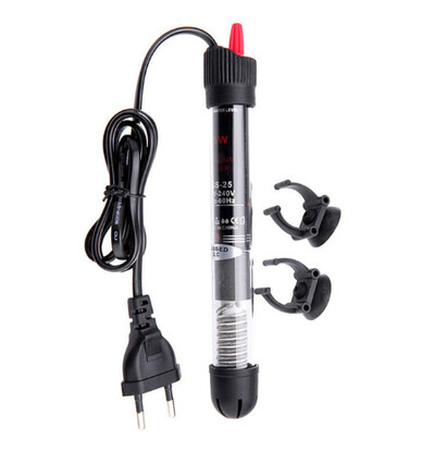 110V-220V regulējamas temperatūras termostata sildītāja stienis 25W 50W 100W 200W 300W zemūdens akvārija zivju tvertnes ūdens siltums