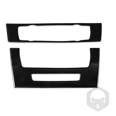 Για Bmw 3 Series 2005-2012 e90 e92 Πιάνο Μαύρο Κλιματιστικό CD Πίνακας Ελέγχου Πλαστικό Κάλυμμα Αυτοκινήτου Εσωτερικά Αξεσουάρ Αυτοκόλλητο