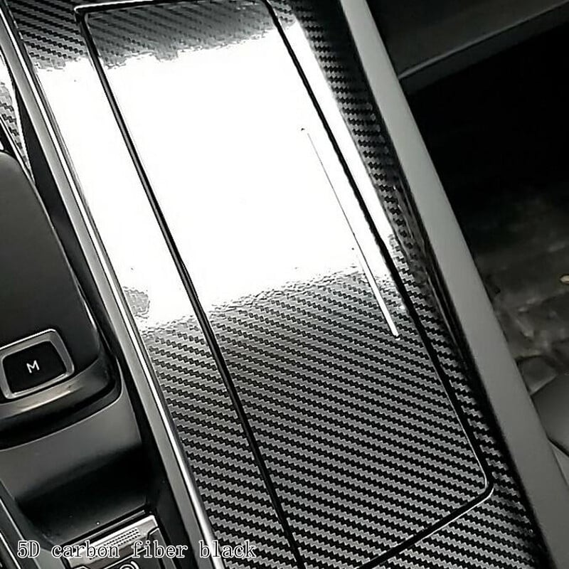 Ugljična vlakna za Peugeot 508 2019-2023 Film za automobil Naljepnice za unutrašnjost Središnja konzola Zupčanik Kontrolna ploča Zračna ploča za podizanje ručke