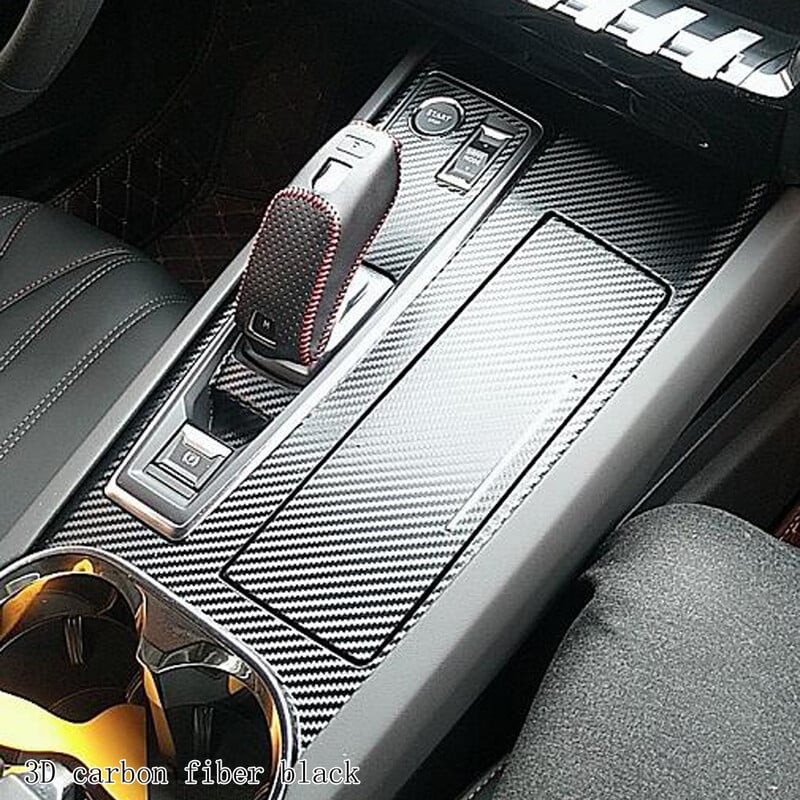 Ugljična vlakna za Peugeot 508 2019-2023 Film za automobil Naljepnice za unutrašnjost Središnja konzola Zupčanik Kontrolna ploča Zračna ploča za podizanje ručke