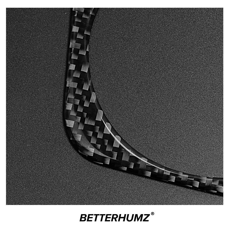 Szénszálas Mercedes Benz W205 C180 C200 C300 C osztályhoz középkonzol pohártartó díszkeret matrica autóbelső kiegészítők