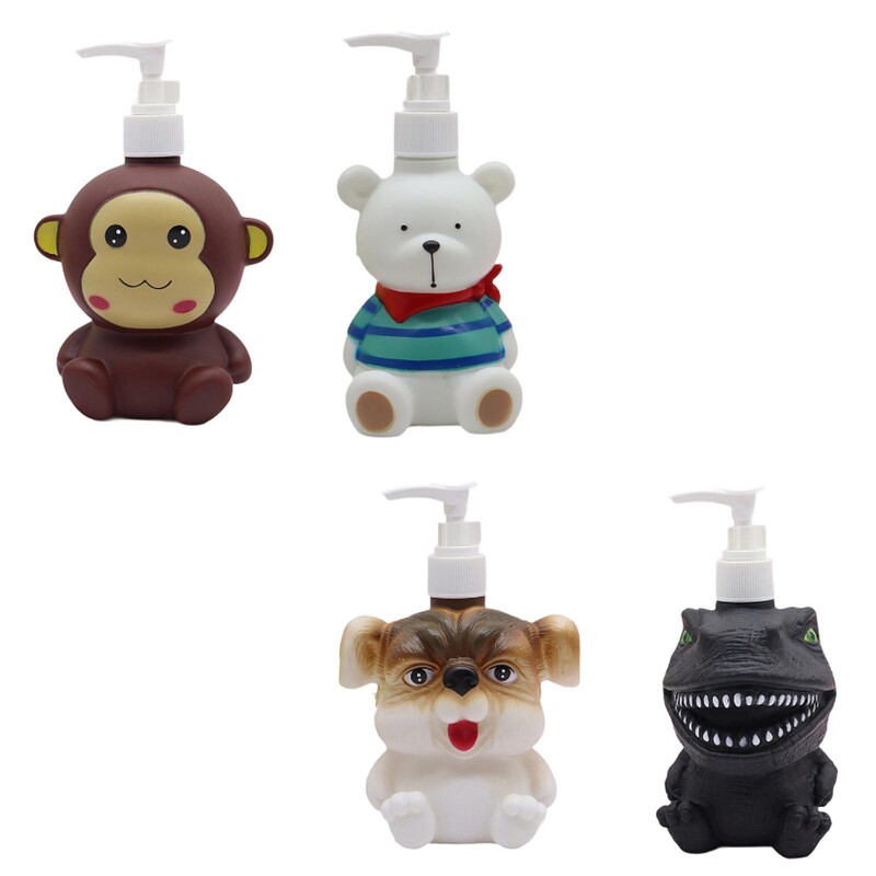 Бутилка с детски анимационен лосион Дозатор за душ гел Дозатор за сапун за ръце