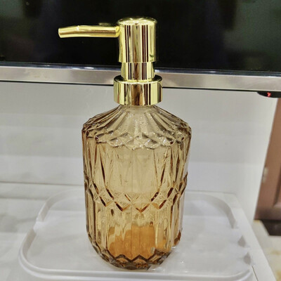 Posuda za dezinfekciju ruku u kupaonici Prijenosni stakleni putni dozator tekućeg sapuna 450 ml dozator šampona za pranje tijela Dodaci