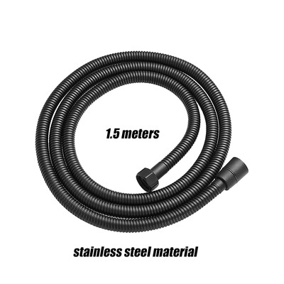 VILOYI 8 režiimi reguleeritav dušiotsik kõrgsurvega vett säästev must dušipea käeshoitav vannitoa massaažiduši otsik