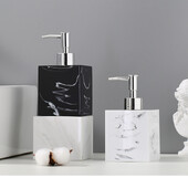 Marbling Square Emulsion Μπουκάλι Κεραμικό φορητό καλλυντικό μπουκάλι αποθήκευσης νερού Οικιακό σαμπουάν Δοχείο Αξεσουάρ μπάνιου