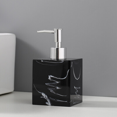 Marbling Square Emulsion Μπουκάλι Κεραμικό φορητό καλλυντικό μπουκάλι αποθήκευσης νερού Οικιακό σαμπουάν Δοχείο Αξεσουάρ μπάνιου