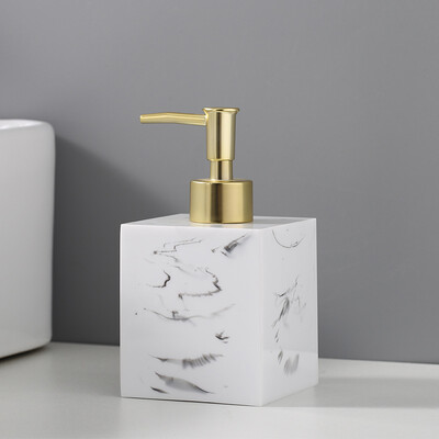 Marbling Square Emulsion Μπουκάλι Κεραμικό φορητό καλλυντικό μπουκάλι αποθήκευσης νερού Οικιακό σαμπουάν Δοχείο Αξεσουάρ μπάνιου