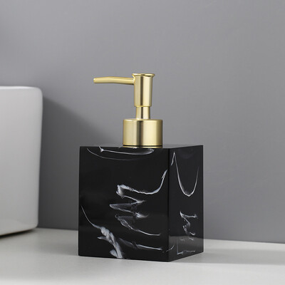 Marbling Square Emulsion Μπουκάλι Κεραμικό φορητό καλλυντικό μπουκάλι αποθήκευσης νερού Οικιακό σαμπουάν Δοχείο Αξεσουάρ μπάνιου