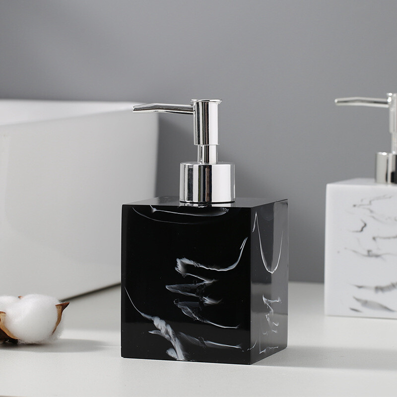 Marbling Square Emulsion Μπουκάλι Κεραμικό φορητό καλλυντικό μπουκάλι αποθήκευσης νερού Οικιακό σαμπουάν Δοχείο Αξεσουάρ μπάνιου