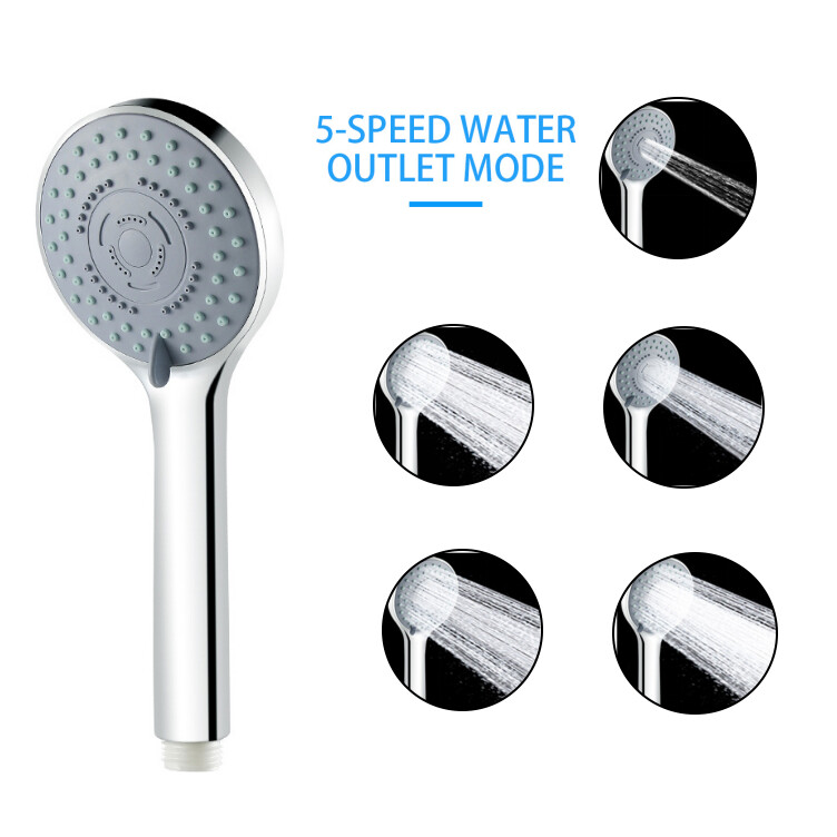 Zloog 5 Λειτουργίες Μπάνιο Ντους Κεφαλή Μασάζ βροχής Πολυλειτουργικό Ακροφύσιο Ψεκαστήρα Μπάνιου Χειρός Αξεσουάρ Μπάνιου Αξεσουάρ μπάνιου