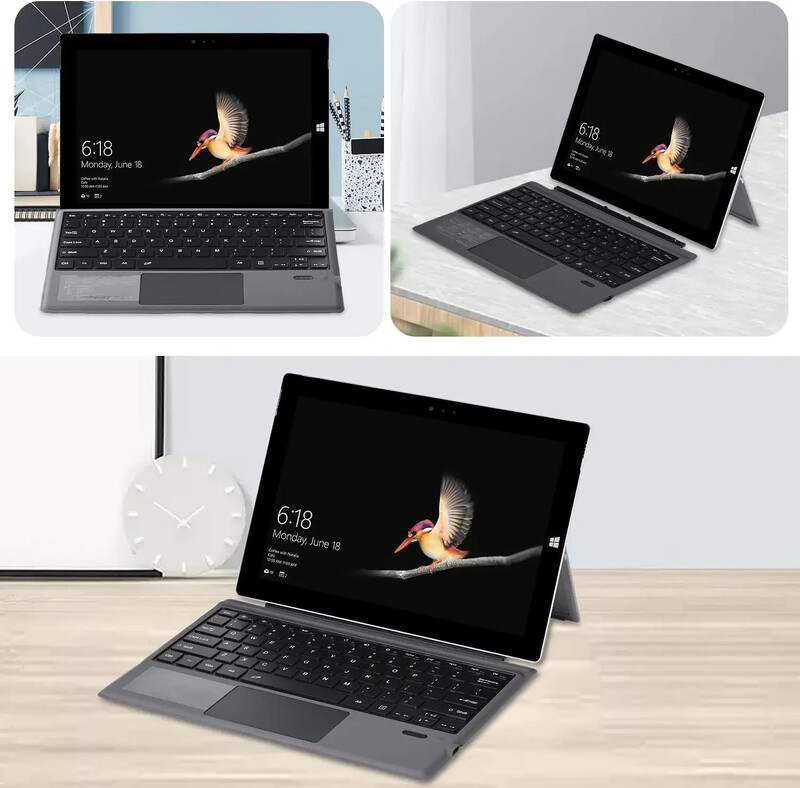 Trackpad Tipkovnica za Microsoft Surface Pro 3 4 5 6 7 Go 1 2 3 Bluetooth bežična tipkovnica Tipkovnica za tablet Za poslovna putovanja