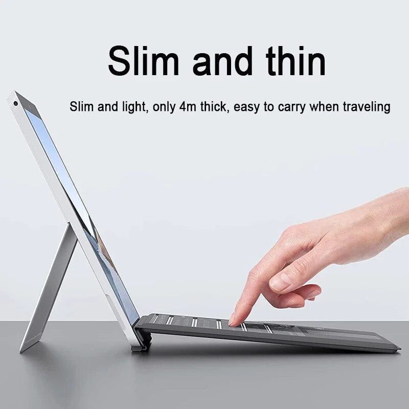 Trackpad Tipkovnica za Microsoft Surface Pro 3 4 5 6 7 Go 1 2 3 Bluetooth bežična tipkovnica Tipkovnica za tablet Za poslovna putovanja