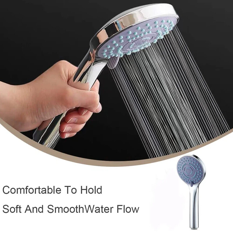 Vonios kambario dušo galvutė 1/5 režimo funkcija Chromas nuo kalkių nuosėdų Ragelis taupantis vandenį Namų tobulinimas Vonios kambario priedai Dušas