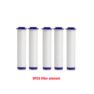 Cap de duș cu ventilator turbo de înaltă presiune, pivotant la 360°, cu elice, cu debit de elice, cu filtru Accesorii pentru baie