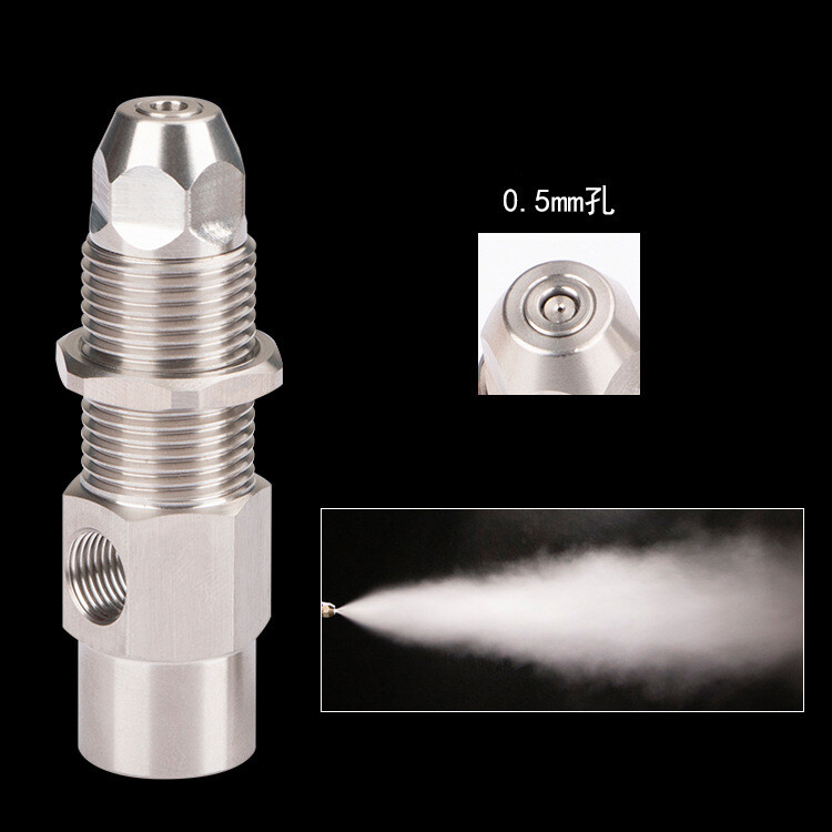 Rozsdamentes acél sárgaréz fúvóka növényi olaj metanol tűzhely tüzelőanyag fúvóka alkohol alapú bioalkohol olaj permetező fúvóka