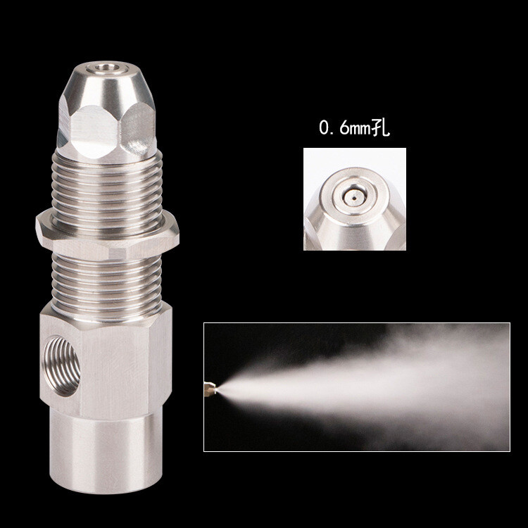 Rozsdamentes acél sárgaréz fúvóka növényi olaj metanol tűzhely tüzelőanyag fúvóka alkohol alapú bioalkohol olaj permetező fúvóka