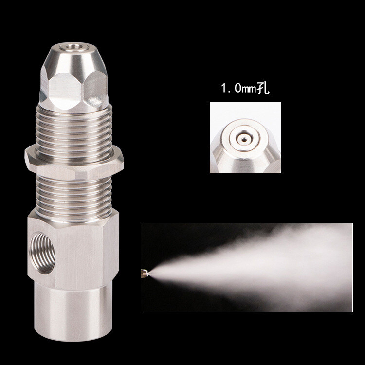 Rozsdamentes acél sárgaréz fúvóka növényi olaj metanol tűzhely tüzelőanyag fúvóka alkohol alapú bioalkohol olaj permetező fúvóka