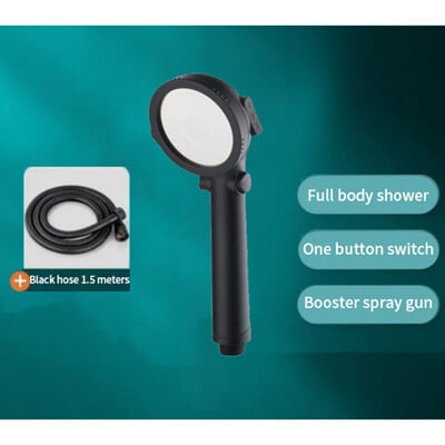 Nova glava tuša s punim punjenjem i filtriranom ručnom mlaznicom za tuširanje s tri brzine Dodatak za tuširanje u kupaonici