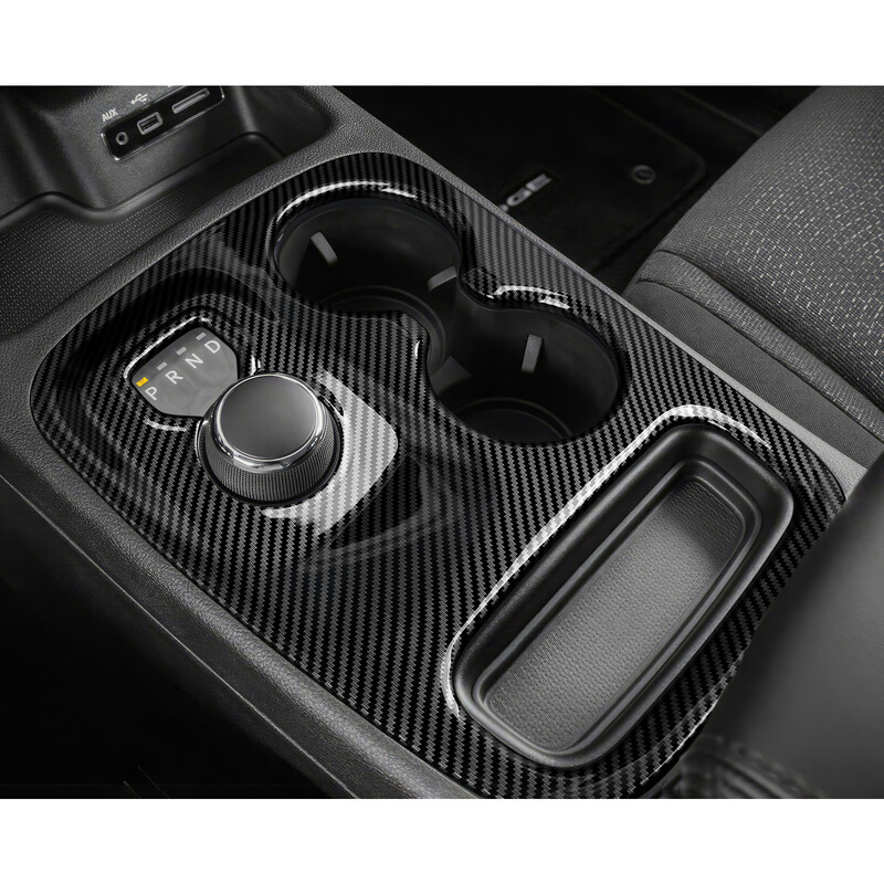 Decorație centrală din fibră de carbon pentru panoul schimbătorului de viteze, potrivite pentru Dodge Durango 2014 2015 2016 2017 2018 2019 2020 Accesorii