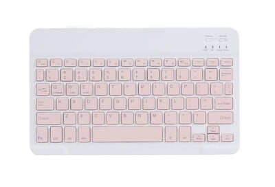 Ασύρματο πληκτρολόγιο για Samsung Tab S6 lite 10.4 P610 P615 Εξαιρετικά λεπτή αποσπώμενη δερμάτινη θήκη πληκτρολογίου Bluetooth με υποδοχή στυλό