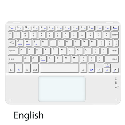 Érintőpad vezeték nélküli billentyűzet és egér Bluetooth billentyűzet iOS Androidhoz Windows Ultra Thin Protable Mini Tablet Ipad telefonhoz