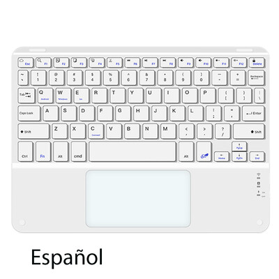 Érintőpad vezeték nélküli billentyűzet és egér Bluetooth billentyűzet iOS Androidhoz Windows Ultra Thin Protable Mini Tablet Ipad telefonhoz