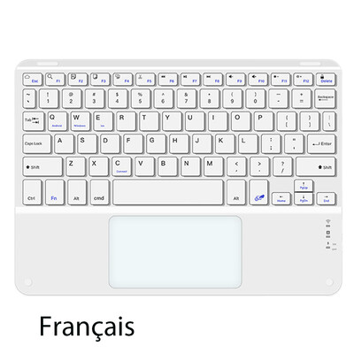 Érintőpad vezeték nélküli billentyűzet és egér Bluetooth billentyűzet iOS Androidhoz Windows Ultra Thin Protable Mini Tablet Ipad telefonhoz