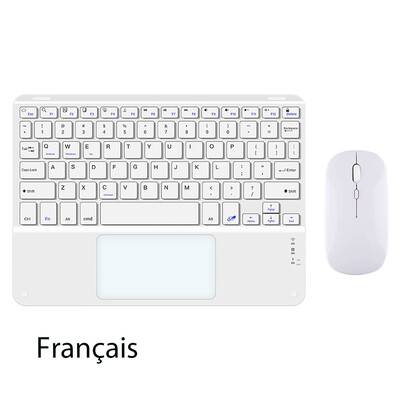 Érintőpad vezeték nélküli billentyűzet és egér Bluetooth billentyűzet iOS Androidhoz Windows Ultra Thin Protable Mini Tablet Ipad telefonhoz