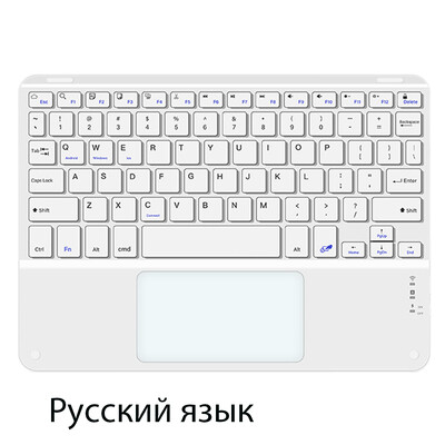 Érintőpad vezeték nélküli billentyűzet és egér Bluetooth billentyűzet iOS Androidhoz Windows Ultra Thin Protable Mini Tablet Ipad telefonhoz