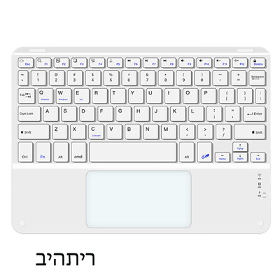 Érintőpad vezeték nélküli billentyűzet és egér Bluetooth billentyűzet iOS Androidhoz Windows Ultra Thin Protable Mini Tablet Ipad telefonhoz