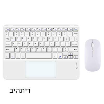 Érintőpad vezeték nélküli billentyűzet és egér Bluetooth billentyűzet iOS Androidhoz Windows Ultra Thin Protable Mini Tablet Ipad telefonhoz