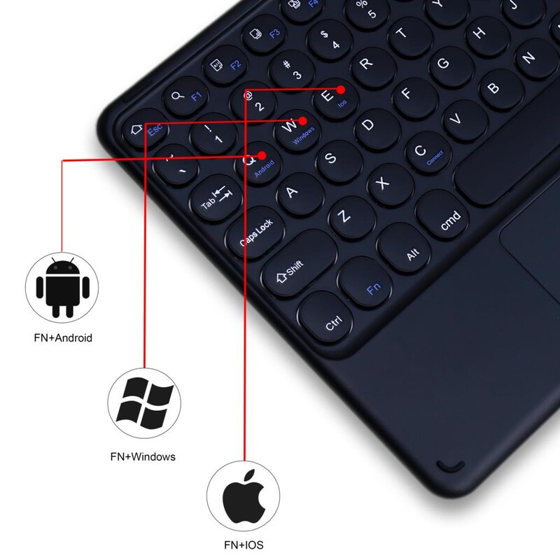 Pentru iPad Tastatură Mouse Pentru iPad Pro 11 2020 Air 4 10.9 2021 a 9-a a 8-a generație Pro 12.9 10.5 10.2 Air 2 Pro 9.7 234 Teclado