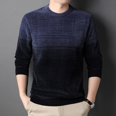 2024 New Arrival Ανδρικό πουλόβερ μακρυμάνικο πουλόβερ Φθινοπωρινό Χειμερινό Ρούχα Fleece Ζεστό πουλόβερ Ανδρικά Φαρδιά Εφαρμογή Vintage Πουλόβερ