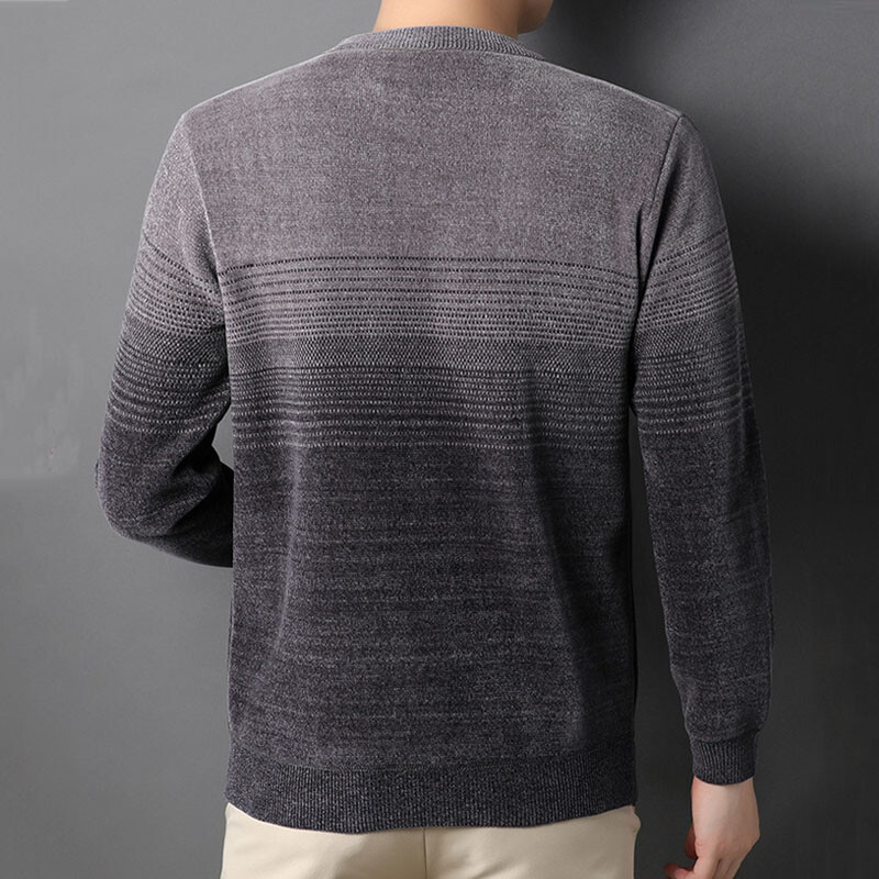 2024 New Arrival Ανδρικό πουλόβερ μακρυμάνικο πουλόβερ Φθινοπωρινό Χειμερινό Ρούχα Fleece Ζεστό πουλόβερ Ανδρικά Φαρδιά Εφαρμογή Vintage Πουλόβερ