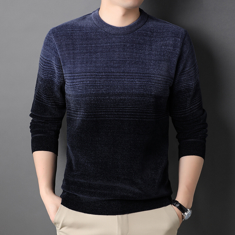 2024 New Arrival Ανδρικό πουλόβερ μακρυμάνικο πουλόβερ Φθινοπωρινό Χειμερινό Ρούχα Fleece Ζεστό πουλόβερ Ανδρικά Φαρδιά Εφαρμογή Vintage Πουλόβερ