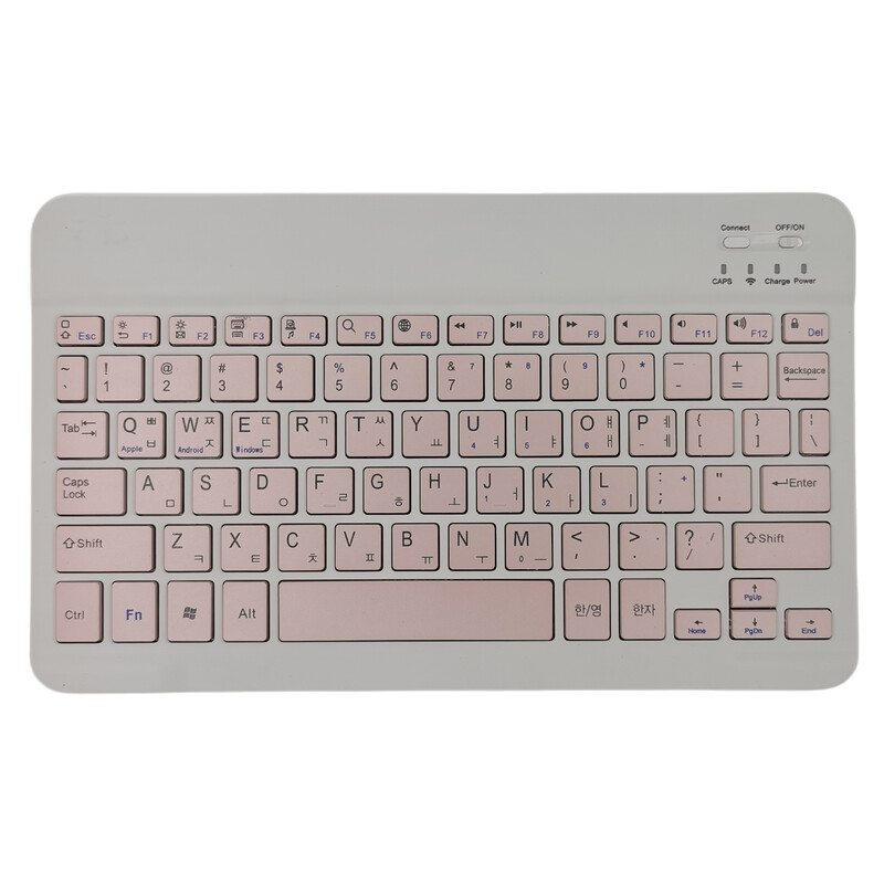 Φορητό μίνι ασύρματο Bluetooth 10 ιντσών Ρωσικό ισπανικό κορεατικό πληκτρολόγιο για iPad XiaoXin Pad Tablet Laptop IOS Τηλέφωνο Android