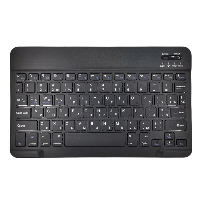 Φορητό μίνι ασύρματο Bluetooth 10 ιντσών Ρωσικό ισπανικό κορεατικό πληκτρολόγιο για iPad XiaoXin Pad Tablet Laptop IOS Τηλέφωνο Android