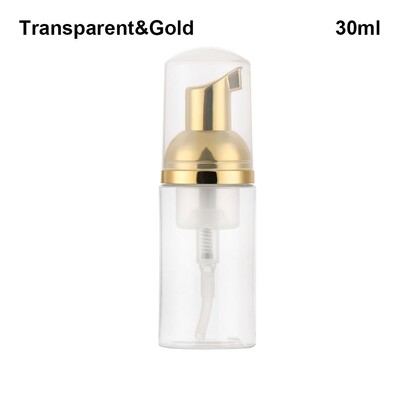 30/50/80ml plastová penová fľaša s pumpičkou, ružovo-zlatá pena, prázdna kozmetická fľaša, čistič mydla, penová fľaša, domáce kúpeľňové potreby