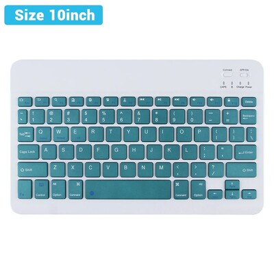 Mini mouse Bluetooth fără fir de 10 inchi BT tastatură portugheză pentru iPad 7th Air 2 generație telefon tabletă portabilă pentru Huawei Android