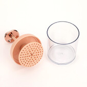 1 bucată tel pentru curățarea feței tip împingere cu spumă cremă pufoasă demachiant facial simplu drăguț accesorii fine de spălare cu micro-spumă