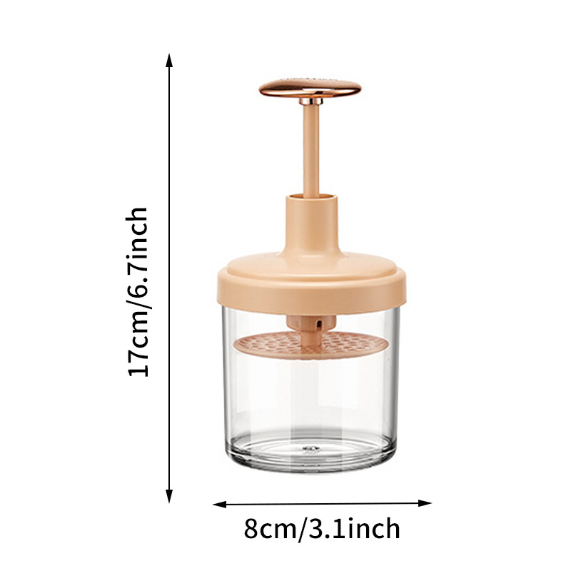 1 bucată tel pentru curățarea feței tip împingere cu spumă cremă pufoasă demachiant facial simplu drăguț accesorii fine de spălare cu micro-spumă