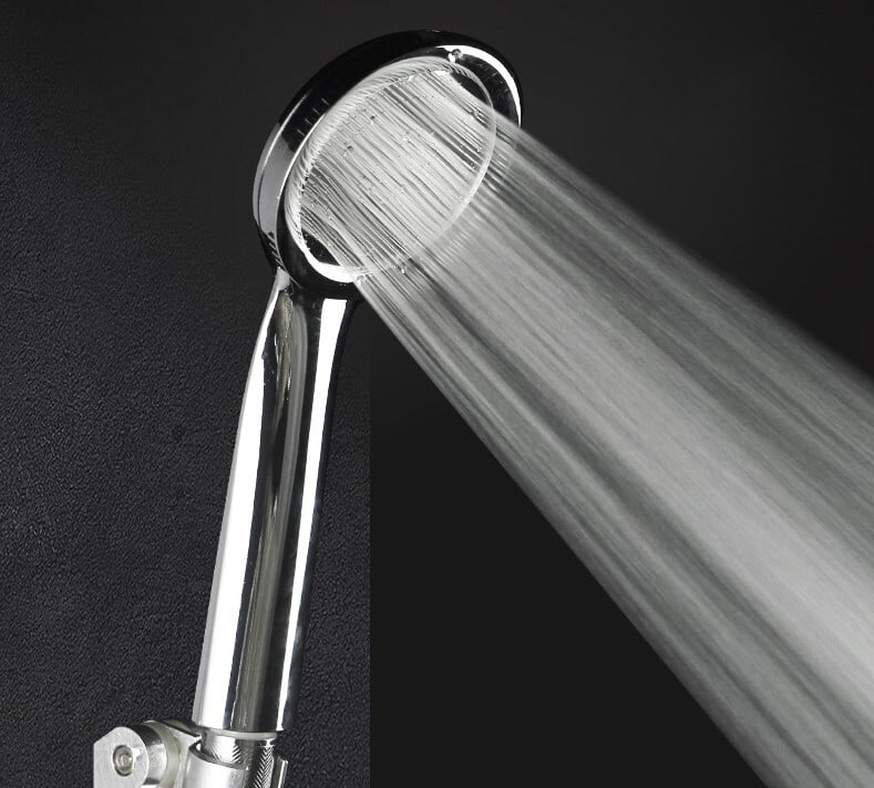 Aukšto slėgio vandenį taupanti lietaus dušo galvutė vonios kambario priedai ABS chromo laikiklis dušo galvutės vonios kambario priedai