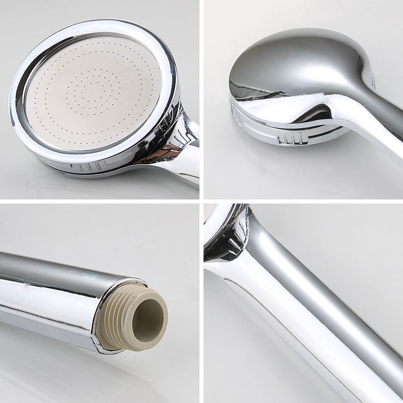 Aukšto slėgio vandenį taupanti lietaus dušo galvutė vonios kambario priedai ABS chromo laikiklis dušo galvutės vonios kambario priedai