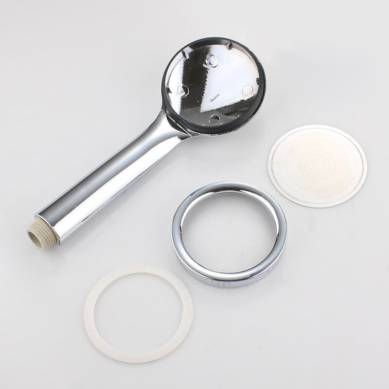 Aukšto slėgio vandenį taupanti lietaus dušo galvutė vonios kambario priedai ABS chromo laikiklis dušo galvutės vonios kambario priedai